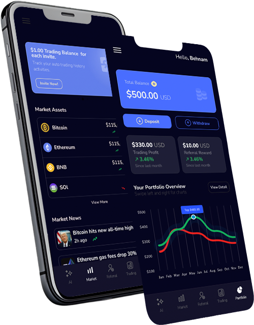 XVEST Mobile App Interface